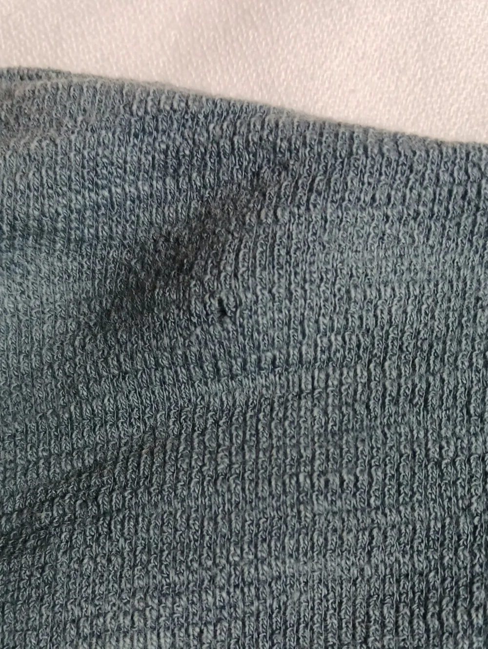 J Jill Fit Relaxed High Low Top Blue Ombre Oversized Long Sleeve Size XL Petite - Picture 8 of 8